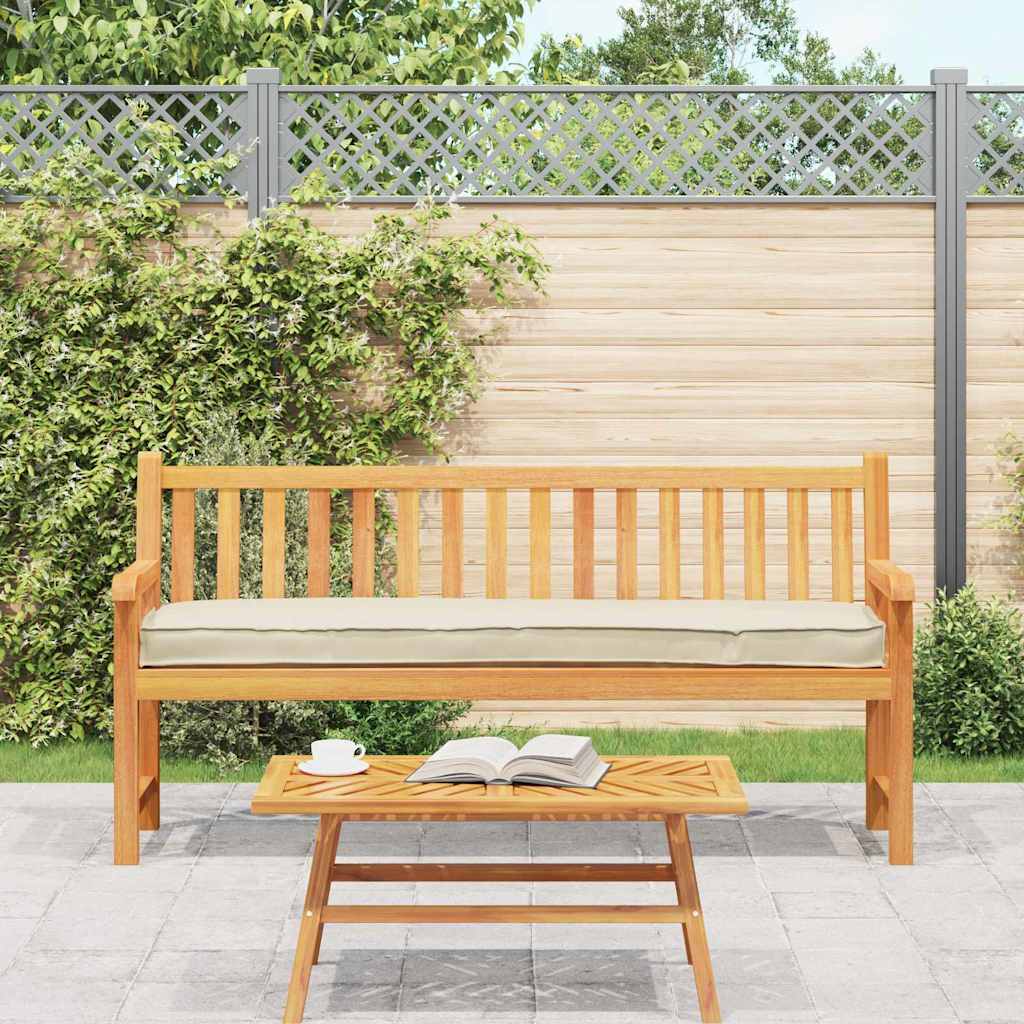 Pallet Cushion Cream 180 x 40 x 8 cm Oxford fabric